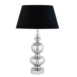 Srebrna lampa do salonu w stylu nowoczesnym LUGO