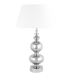 Srebrna lampa do salonu w stylu nowoczesnym LUGO