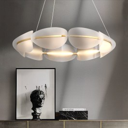 Lampa wisząca do salonu w stylu hamptons MOCCA