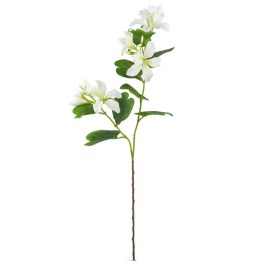 Kwiat sztuczny BAUHINIA WHITE do salonu